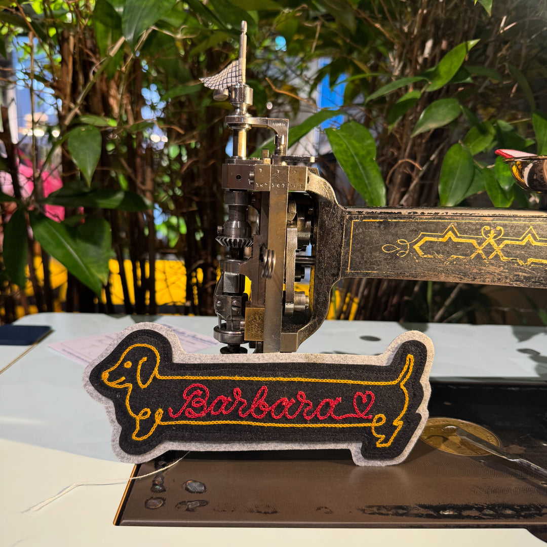 Custom Dachshund Patch