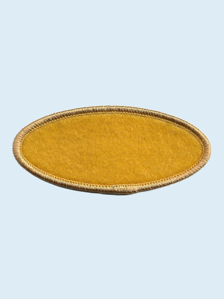 Oval Custom Patch
